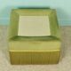 Velvet pouf