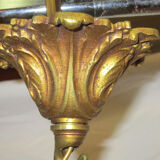 Brass chandelier