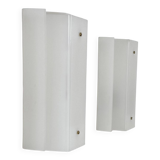 Pair of vintage Perspex wall lights, Italy, 1970.