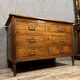 Louis XVI period chest of drawers in precious wood marquetry circa 1760