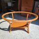 Table basse en bambou