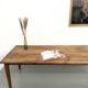 Farm table with tapered legs, L 260 cm