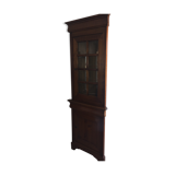 Massive merisier corner library furniture