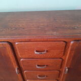 Vintage oak bottom mado sideboard