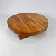 Table basse ronde moderniste, années 1960