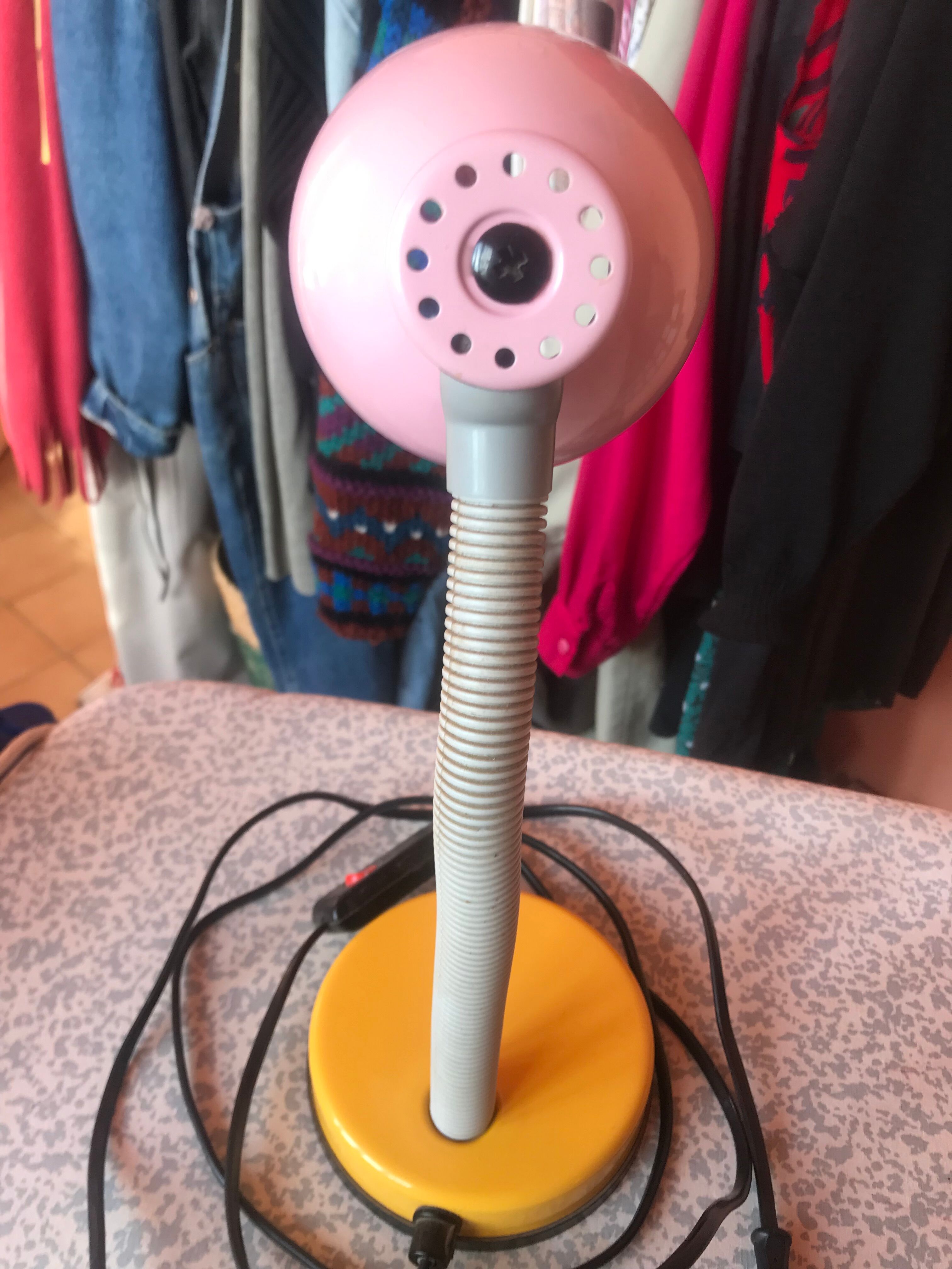 Desk lamp 90s tricolor