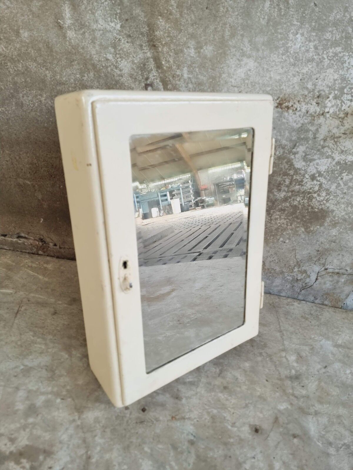 Medicine cupboard with mirror
