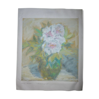 Still life painting chalks and pastels Maurice Bonnet