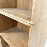Armoire de rangement en bois de pin