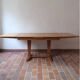 Table bistrot extensible 60's