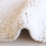 White Berber Rug - 240 x 161 cm