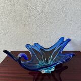 Blue crystal cup from the 60s