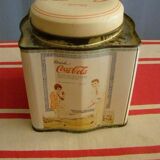 Old metal advertising box "Coca Cola"