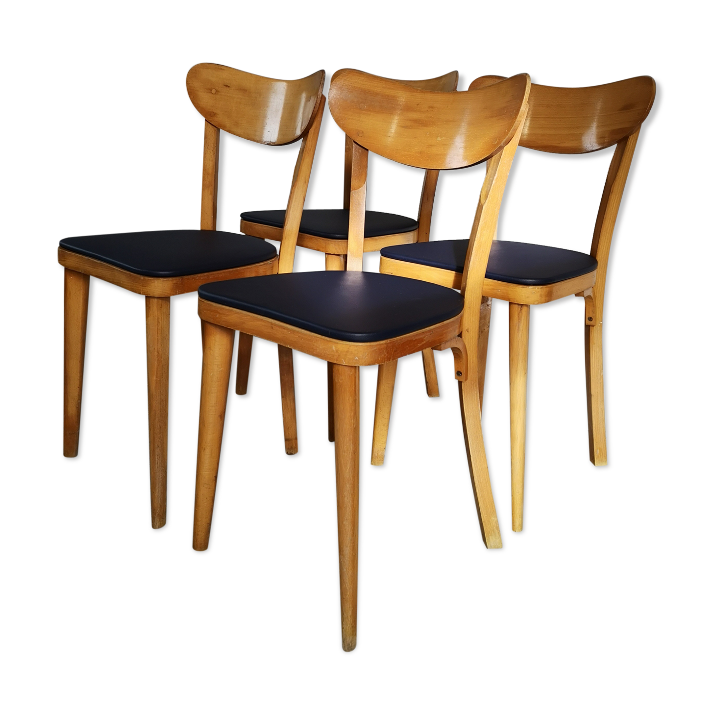 4 bistro Mahieu chairs