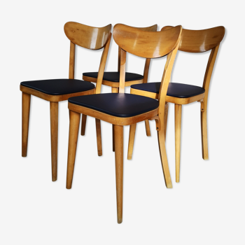 4 bistro Mahieu chairs