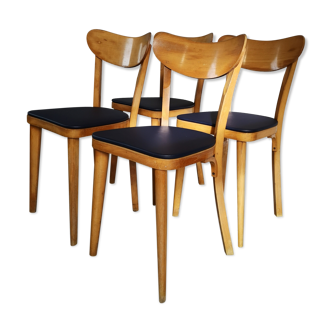 4 bistro Mahieu chairs