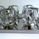 Pair of XXL Vintage Space Age Wall Lights