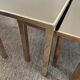 Series of 3 Belgo Chrom trundle tables from the 70s