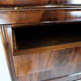 Secretaire of mahogany with inlaid wood, 1840s
