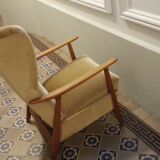 Armchair Relax Scandinavian Shepherdess wingback chair years Scandinavian 50 60