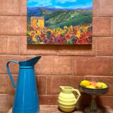 Vintage oil on canvas