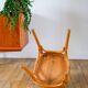 Baumann bistro chair in blond oak, 1950s