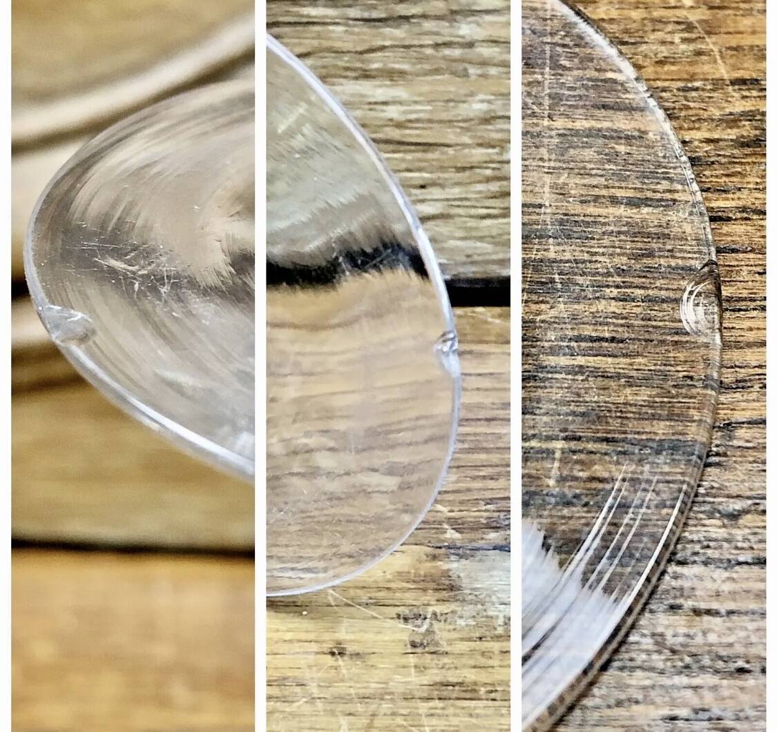 Service de 5 verres à vin aperitif en ouraline