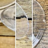Service of 5 aperitif wine glasses in uraline