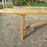 Solid wood farm bench 248 cm