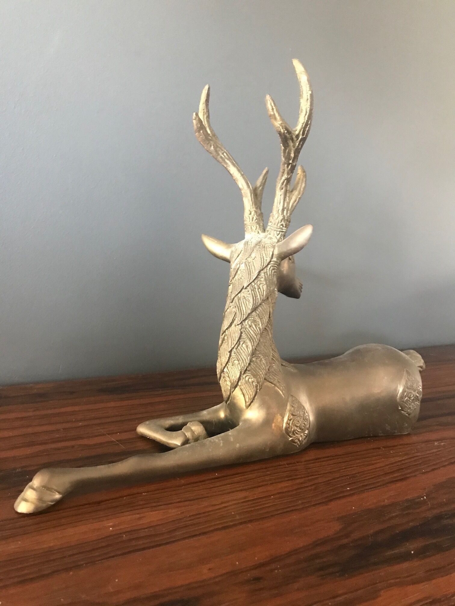 Brass deer 1970