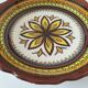 Henriot Quimper fruit bowl with stylized floral motif