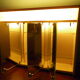 Pharmacy cabinet, 3 mirror doors, double lighting, power outlet and Bakelite switch