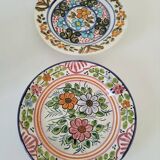 Assiettes majolique signées Pascual Zorrilla