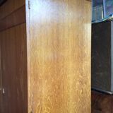 Cabinet beech massive vintage 1960