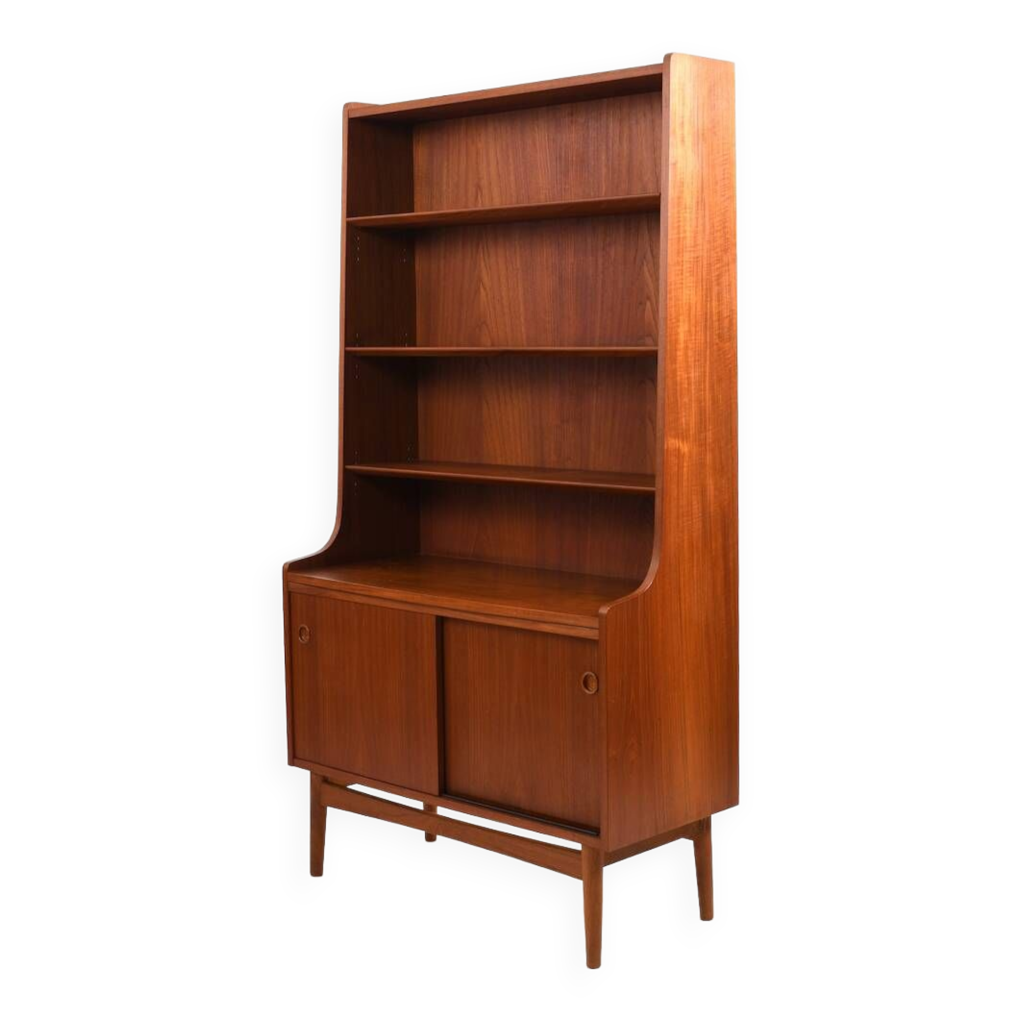 Cabinet / Bookcase in Teak by Johannes Sorth 1960s