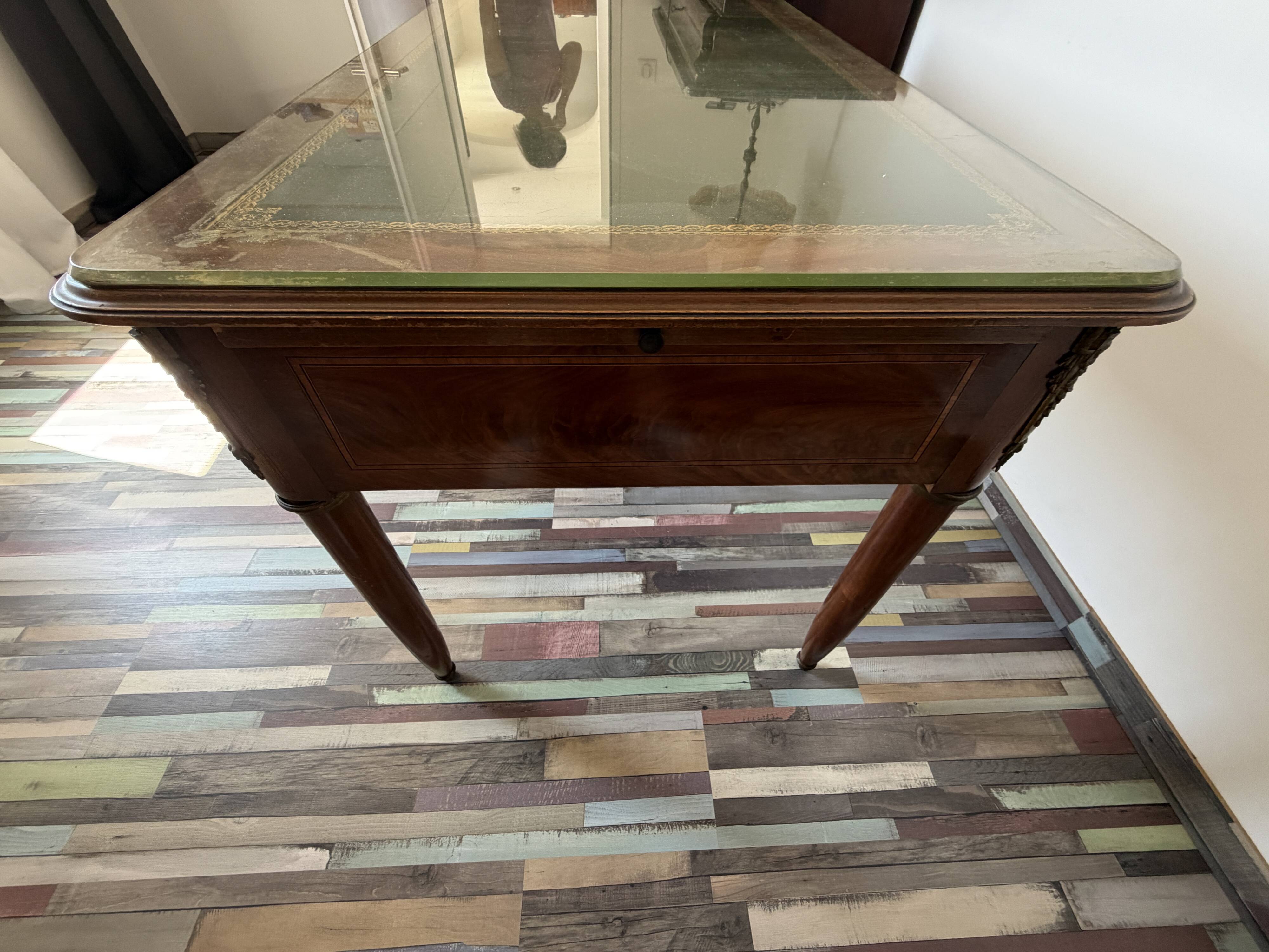 Antique desk in the Louis XVI style.