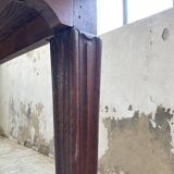 Solid oak farmhouse table 185cm