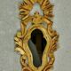 Paire de miroir bois doré.