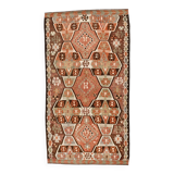 8x10 Kilim Multicolor Geometric Style Kilim Rug, 170x310 Cm