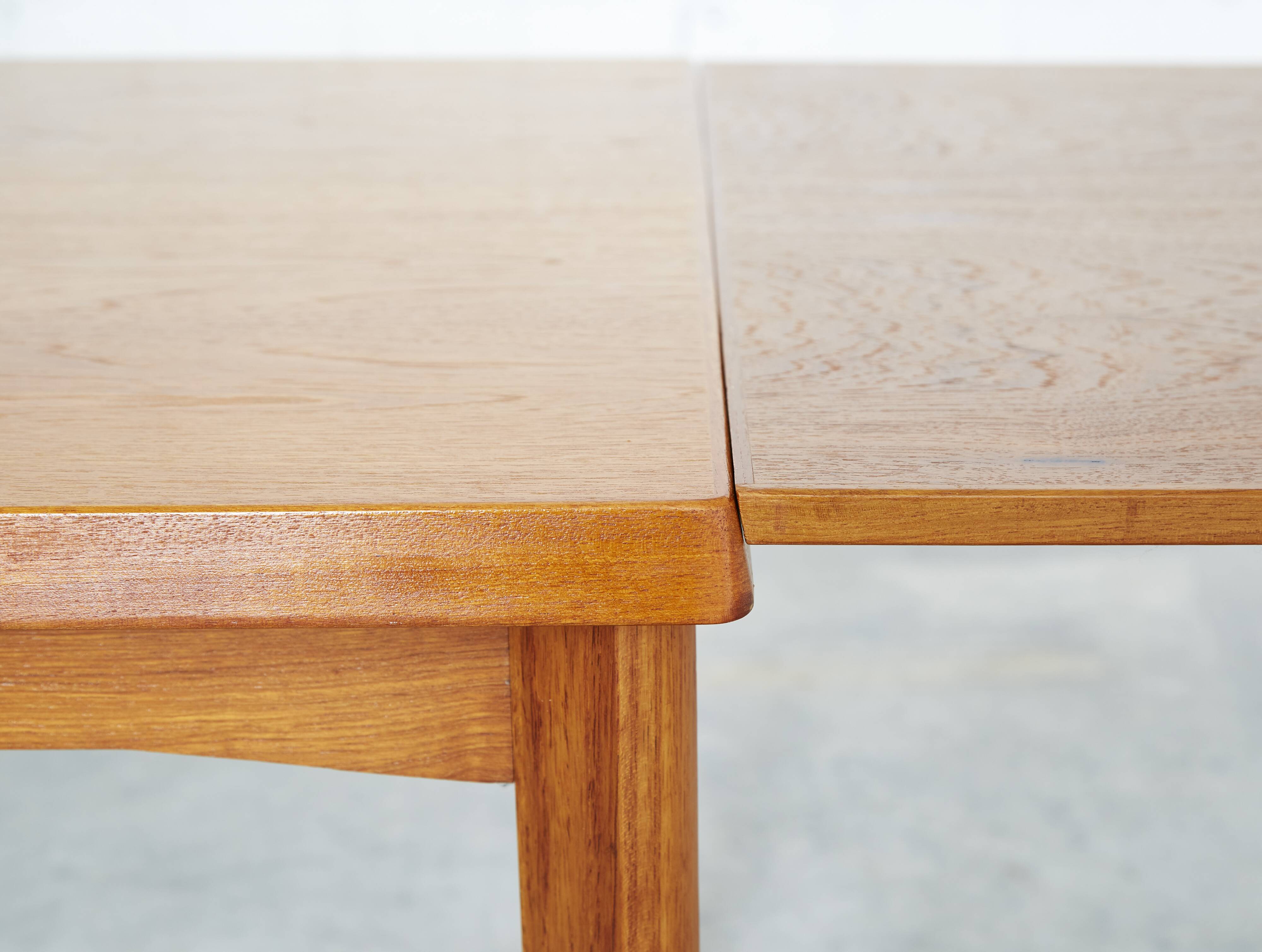 Expandable Dining Table by Henning Kjaernulf for Velje, 1960s