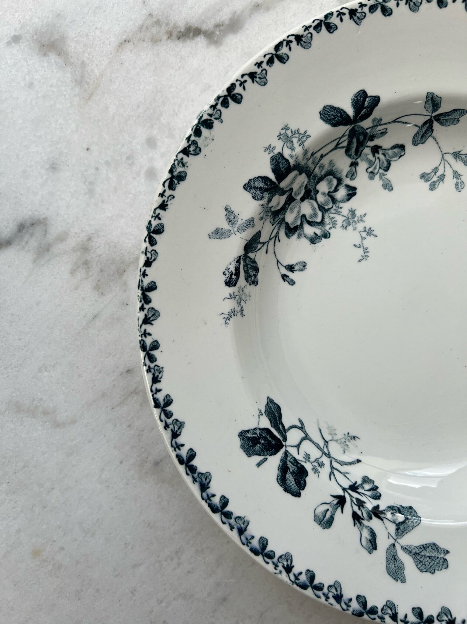 Soup plate - Moulin des Loups et Hamage Acacia model