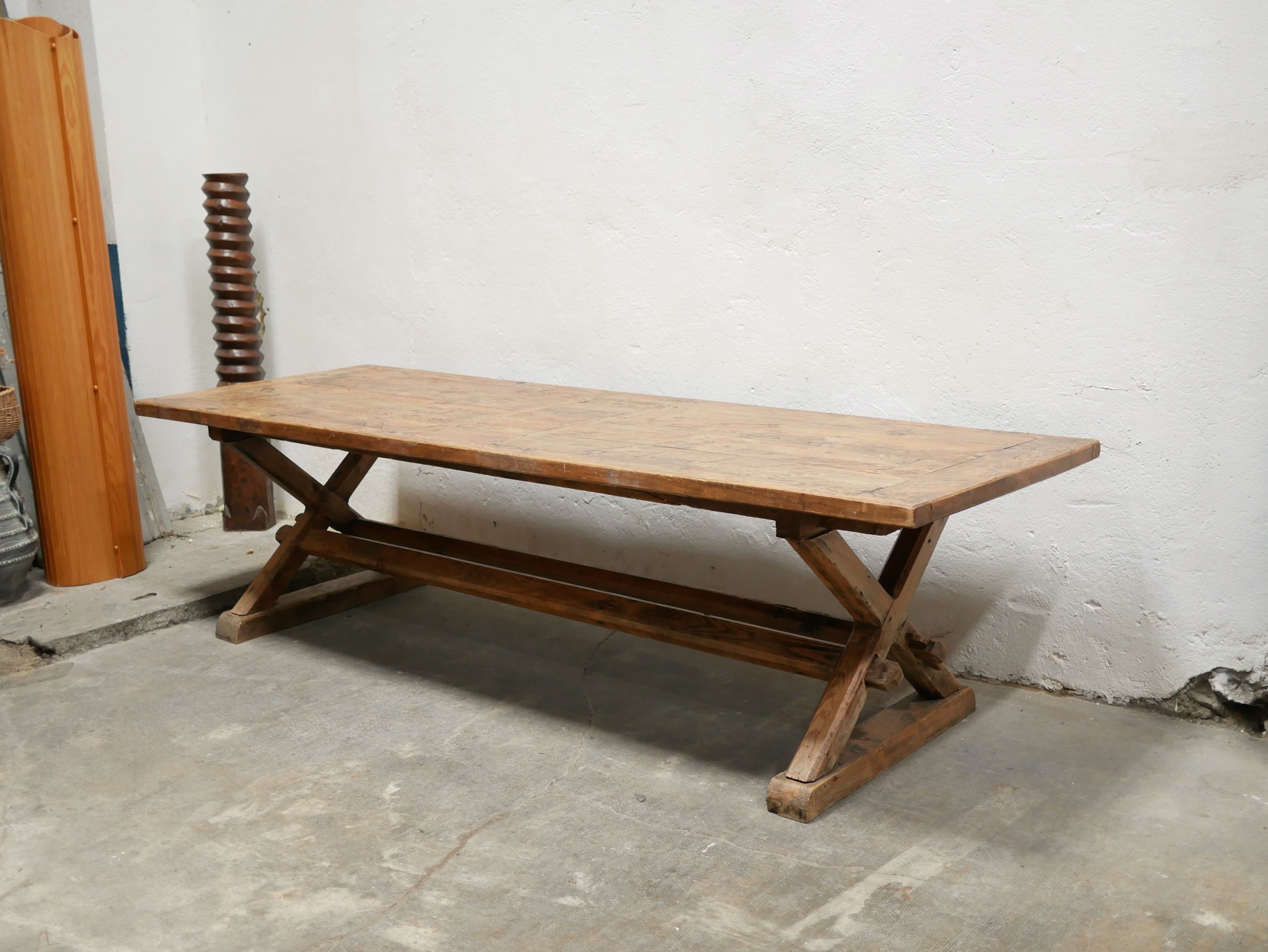Vintage farm dining table
