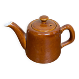Small vintage brown teapot