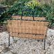 Raoul Guys vintage wicker magazine holder