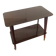 Service on wheels in Vintage varnished wood