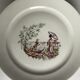 6 assiettes en porcelaine fine