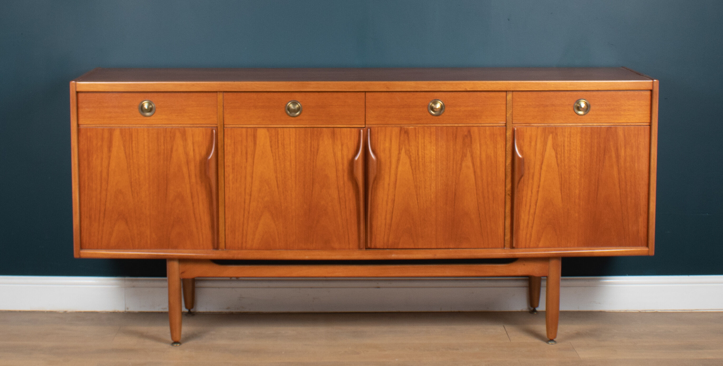 Retro Teak 1960s Long Jentique Sideboard