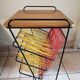 Table d'appoint vintage scoubidou