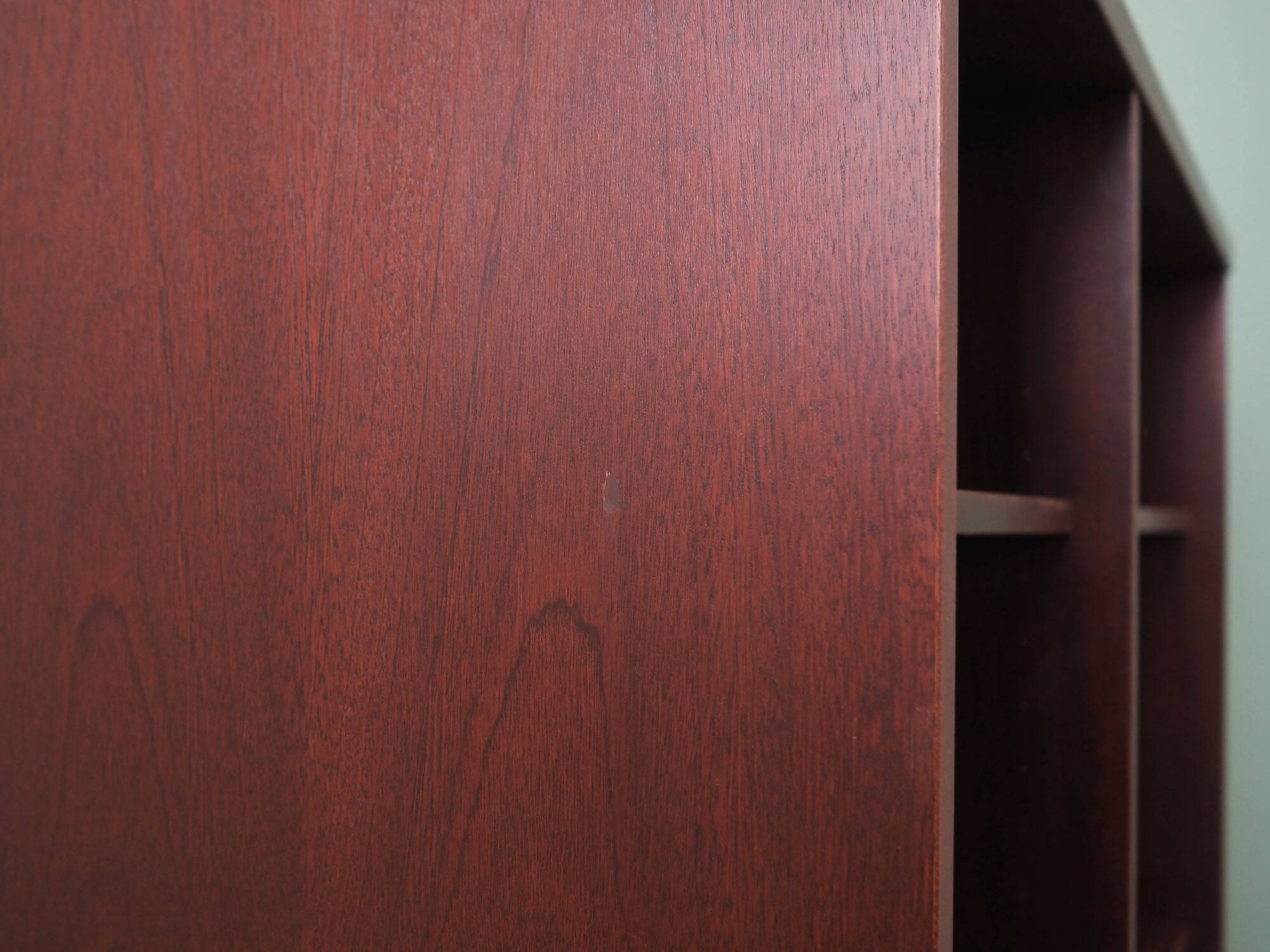 Mahogany bookcase, Swedish design, 1960s, production: Ulferts