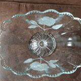 Coupe sur pied cristal originale